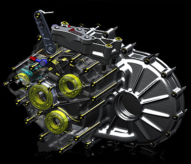 02M / 02Q Sequential Gearbox - Závodní převodovka Volkswagen